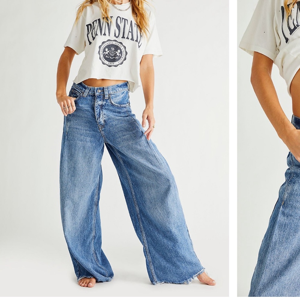 Free People Old West Slouchy Jean Size 27